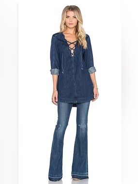 Free People Neapolitan Blue Sky XS